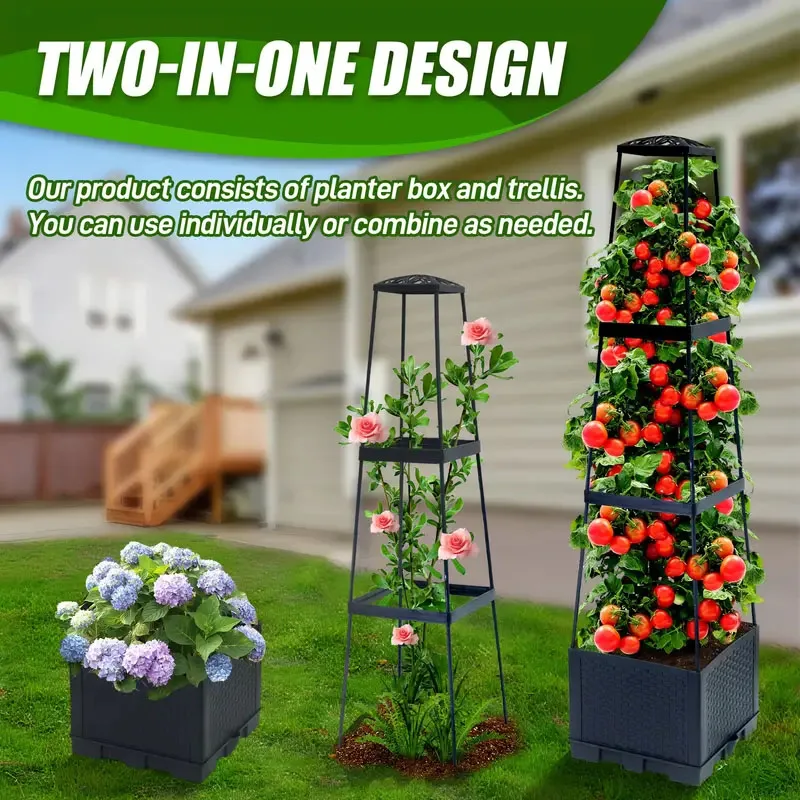 Tomato Tower with Self Waterin - Hydroponic Tower 评论和价格
