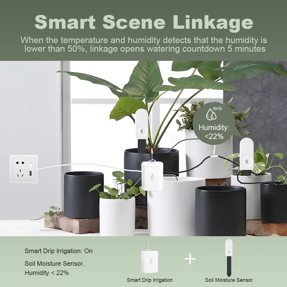 5pcs ZigBee 3.0 Soil Moisture  - Plant Monitor 评论和价格