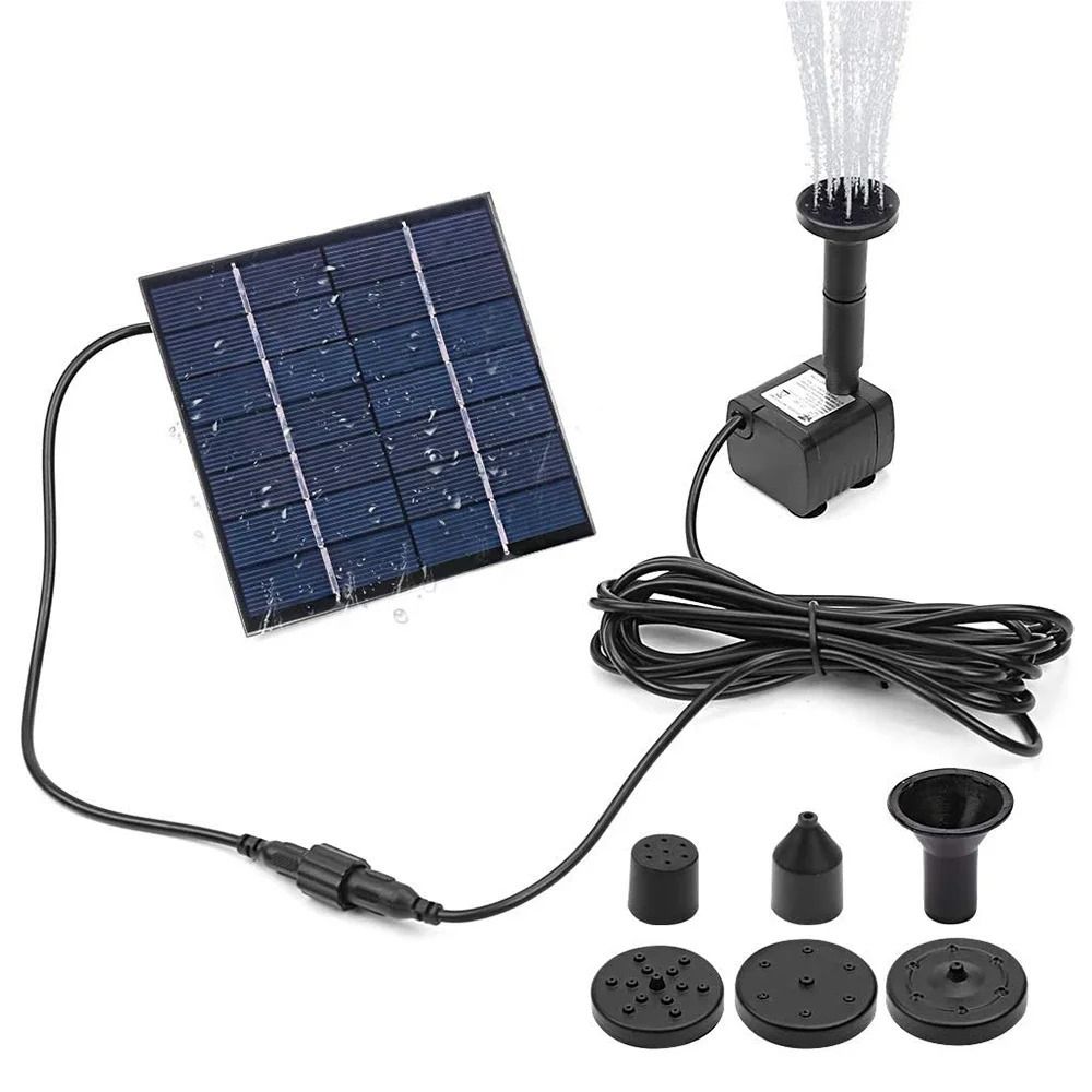 1.4W Mini Solar Fountain Pump  - Indoor Garden Kit 评论和价格