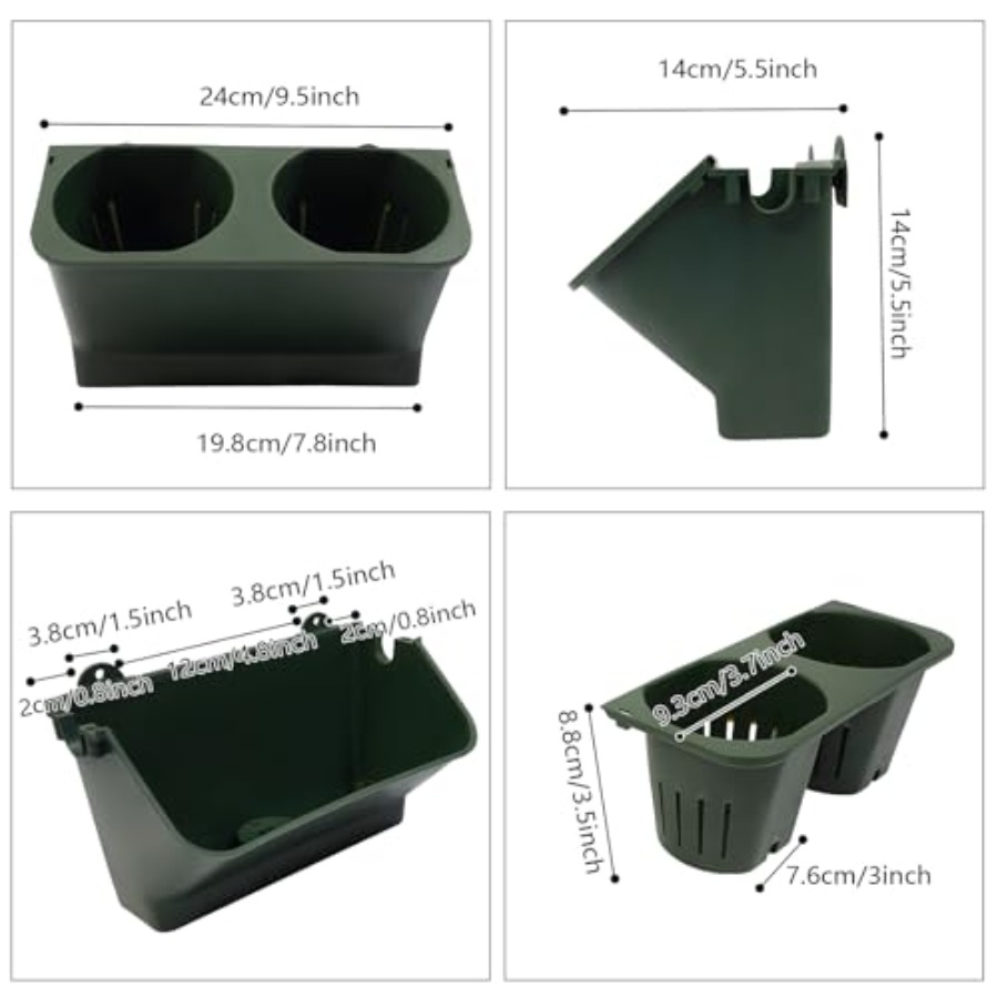 Vertical Wall Planter For Balc - Self Watering Planter 评论和价格