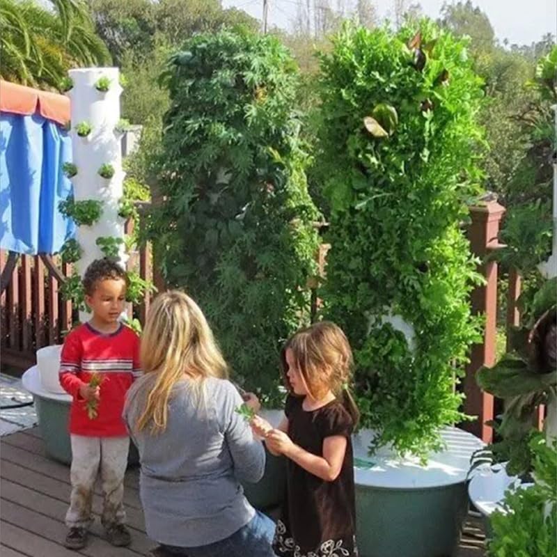 Vertical Hydroponic Grow Tower - Hydroponic Tower 评论和价格